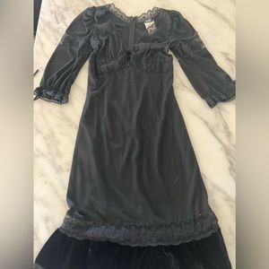 Dolce & Gabbana black dress small